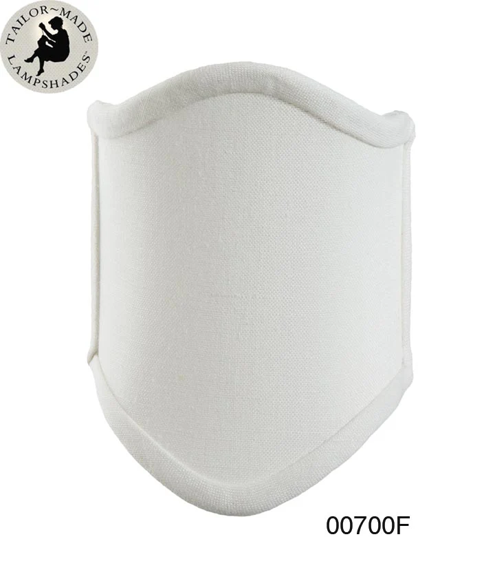 100% Fine Linen Sconce Shield Shade in Off-White (00700F)