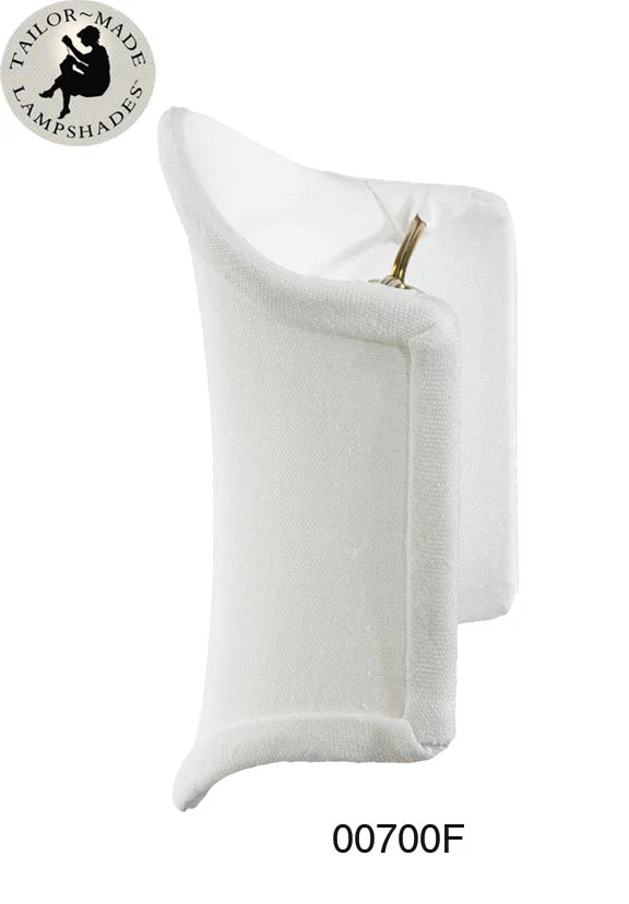 100% Fine Linen Sconce Shield Shade in Off-White (00700F) - Image 2