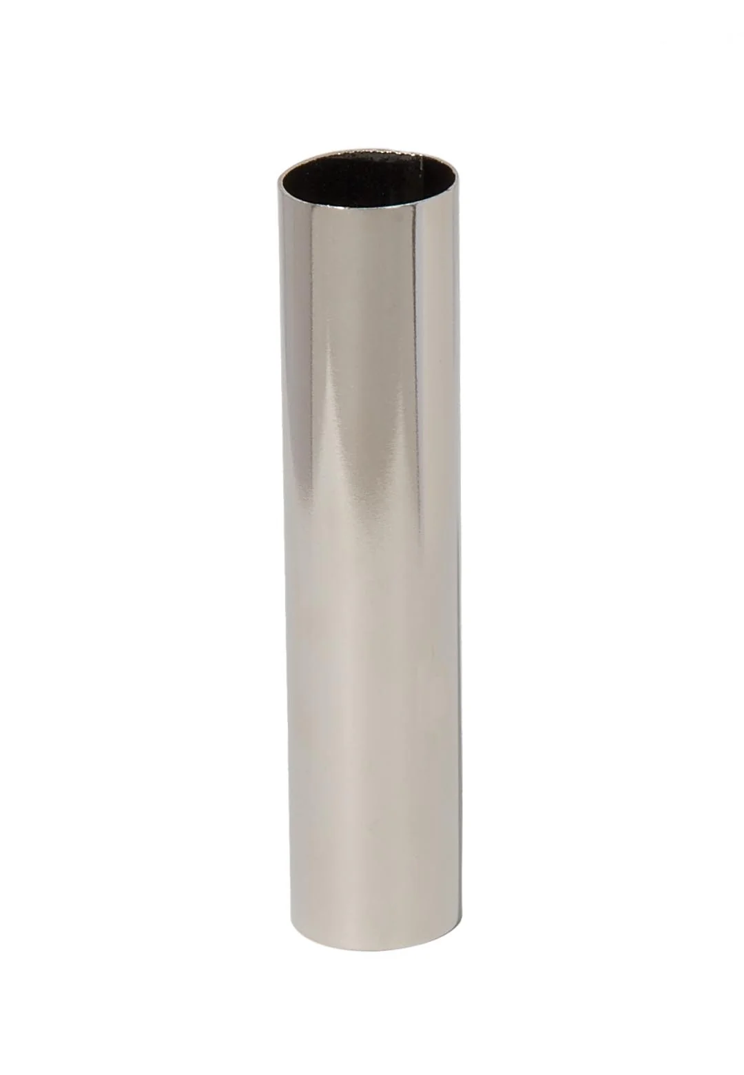 Seamless Nickel Plated Steel Candelabra Sized Candle Cover, Choice of Size (19851N)
