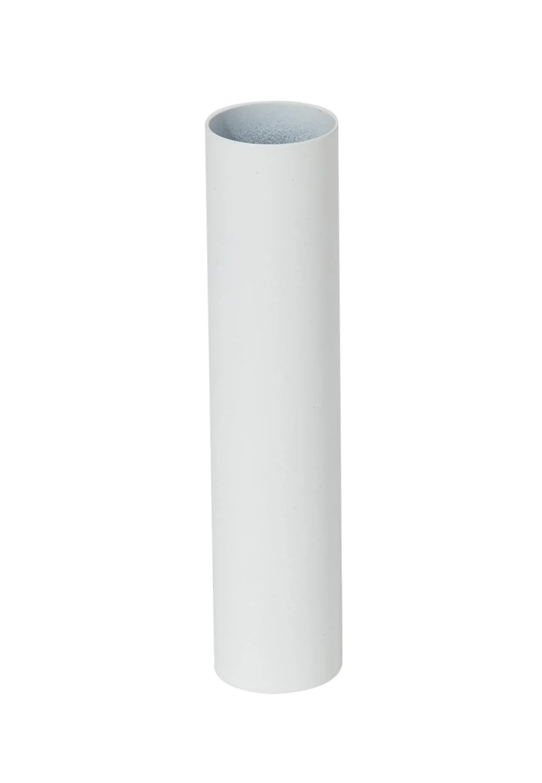 Seamless Satin White Steel Candelabra Sized Candle Cover, Choice of Size (19851SW)