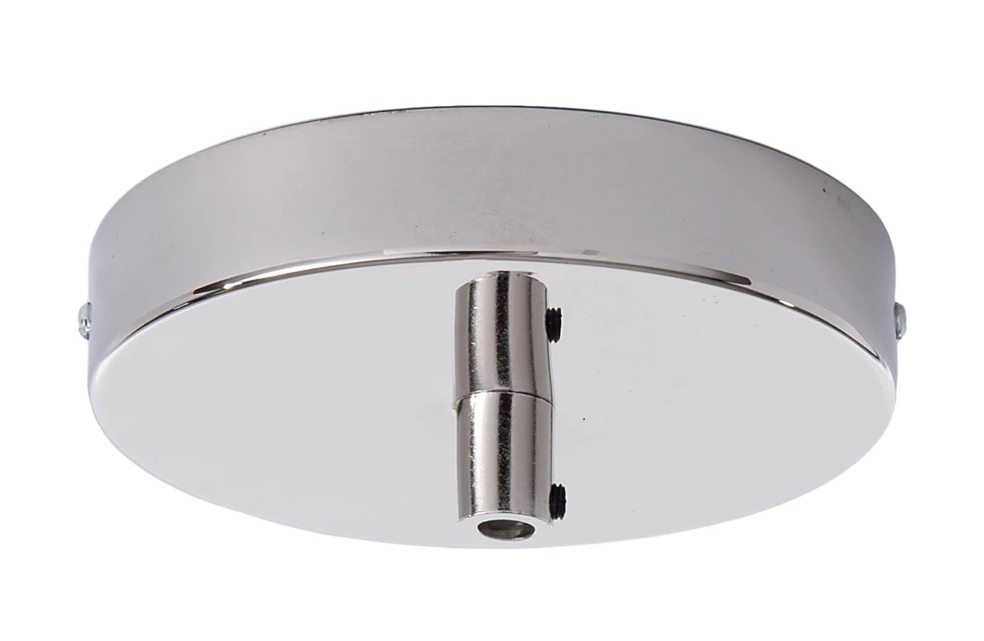Single Port Lighting Fixture Canopy Kit w/Nickel Plated Finish, 5" dia. (11718N)