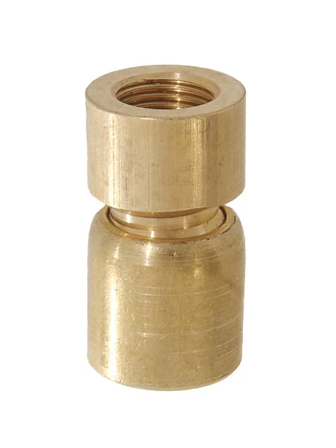 Small Brass Hang-Straight Swivel, 1/8 F Both Sides (20504U)