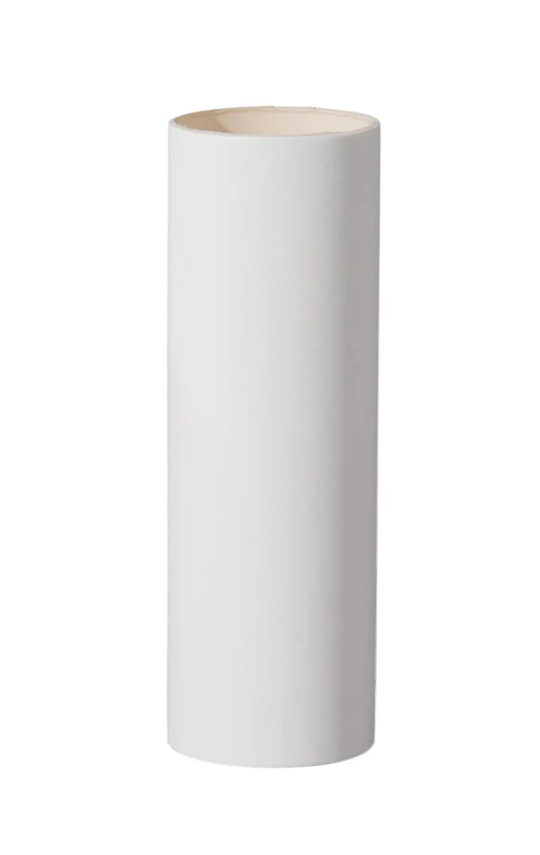 Matte White Paper Board Candle Cover, MEDIUM Base, Choice of Size (19807T)