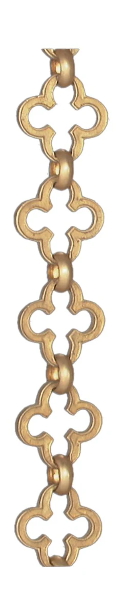 Solid Brass Arts & Crafts Style Lamp Chain, Unfinished (12960)