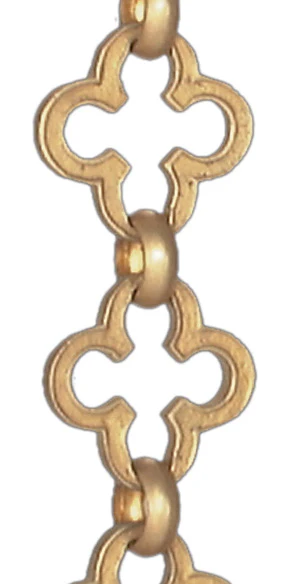 Solid Brass Arts & Crafts Style Lamp Chain, Unfinished (12960) - Image 2