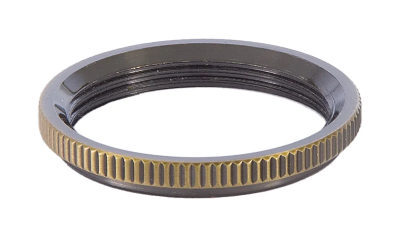 Solid Brass UNO Ring Medium Sunlite Sockets, 1-5/8" O.D., Antique Brass (40295A)