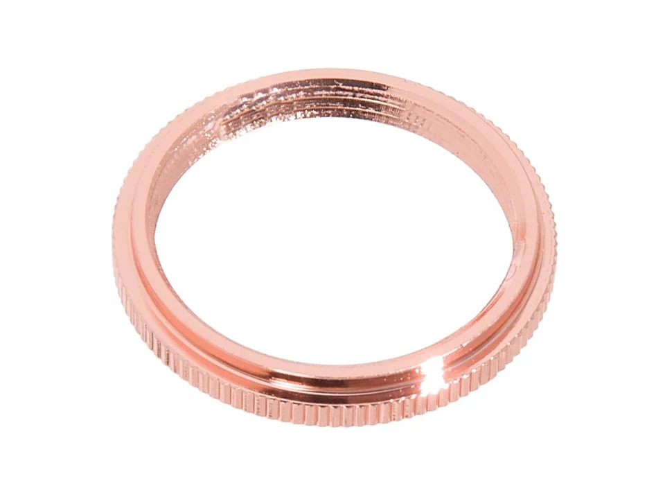 Solid Brass UNO Ring Sunlite Medium Sockets, 1-5/8" O.D., Polished Copper (40295C)