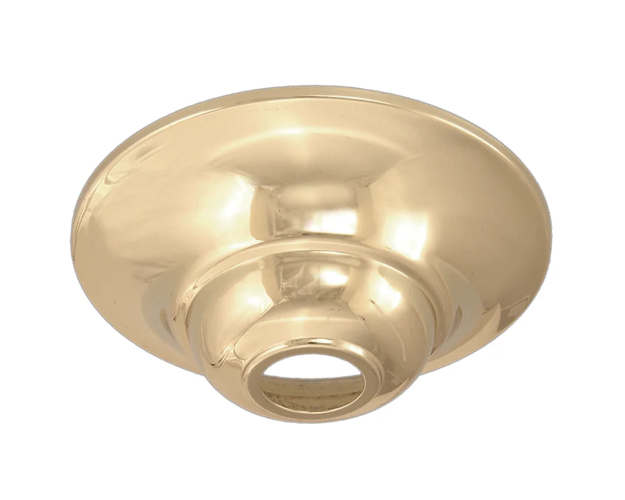 Stamped Brass Canopy, 1 1/16" Slip Center Hole (11864U)