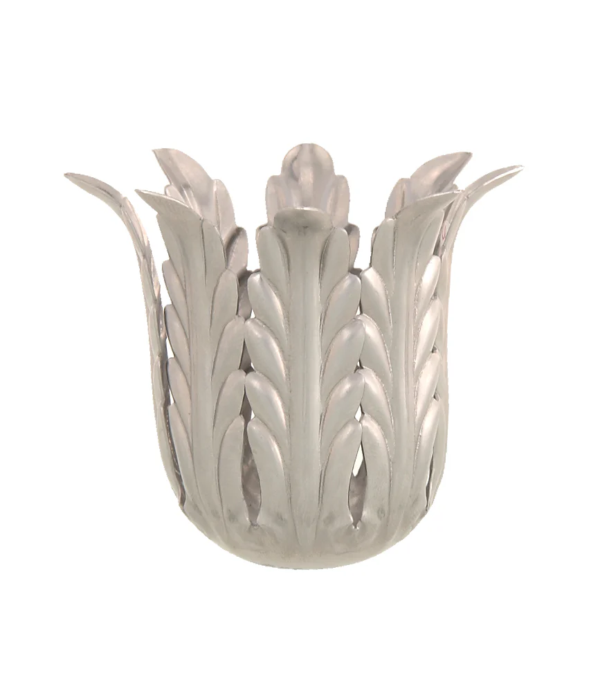 Steel Candle Cup/Husk, 2 3/8" ht. (11558)