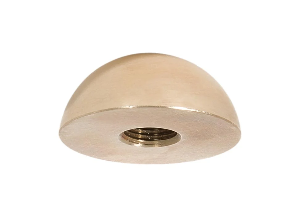 Unfinished Brass Half Balls, 1 Inch or 1-1/4 Inch, 1/8F (21190U)