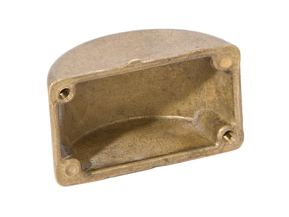 Unfinished, No-Arm Die Cast Brass Wall Plate Cluster Body (10446U)