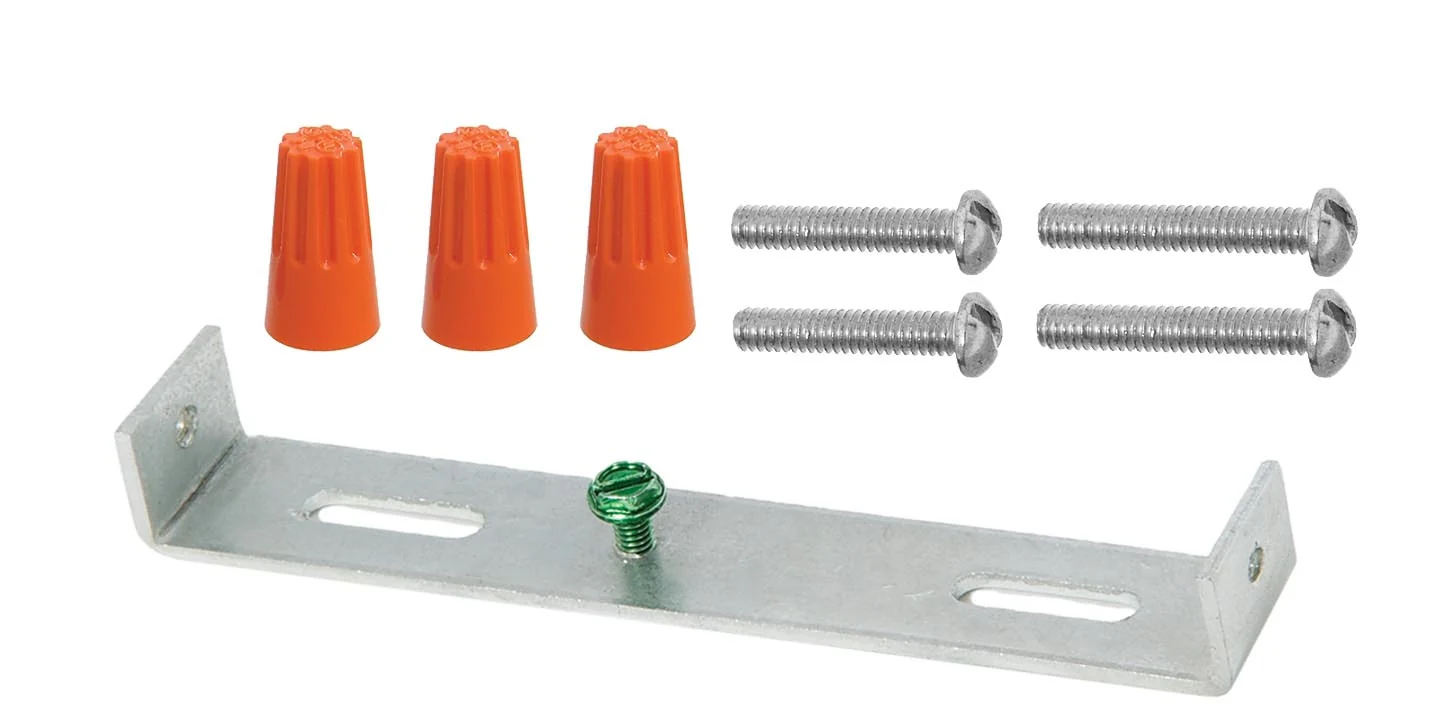 Unfinished Steel Pendant Canopy Kit To Mount LED Driver 5-1/2" wide by 2" tall (11742S) - Image 2