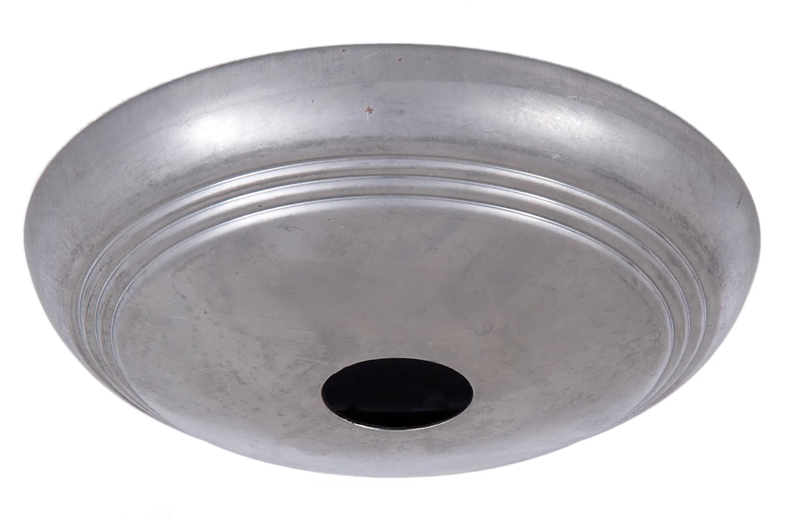 Unfinished Steel, Ribbed Screw-Collar Type, Light Fixture Canopy, 5" Dia. (11788U)