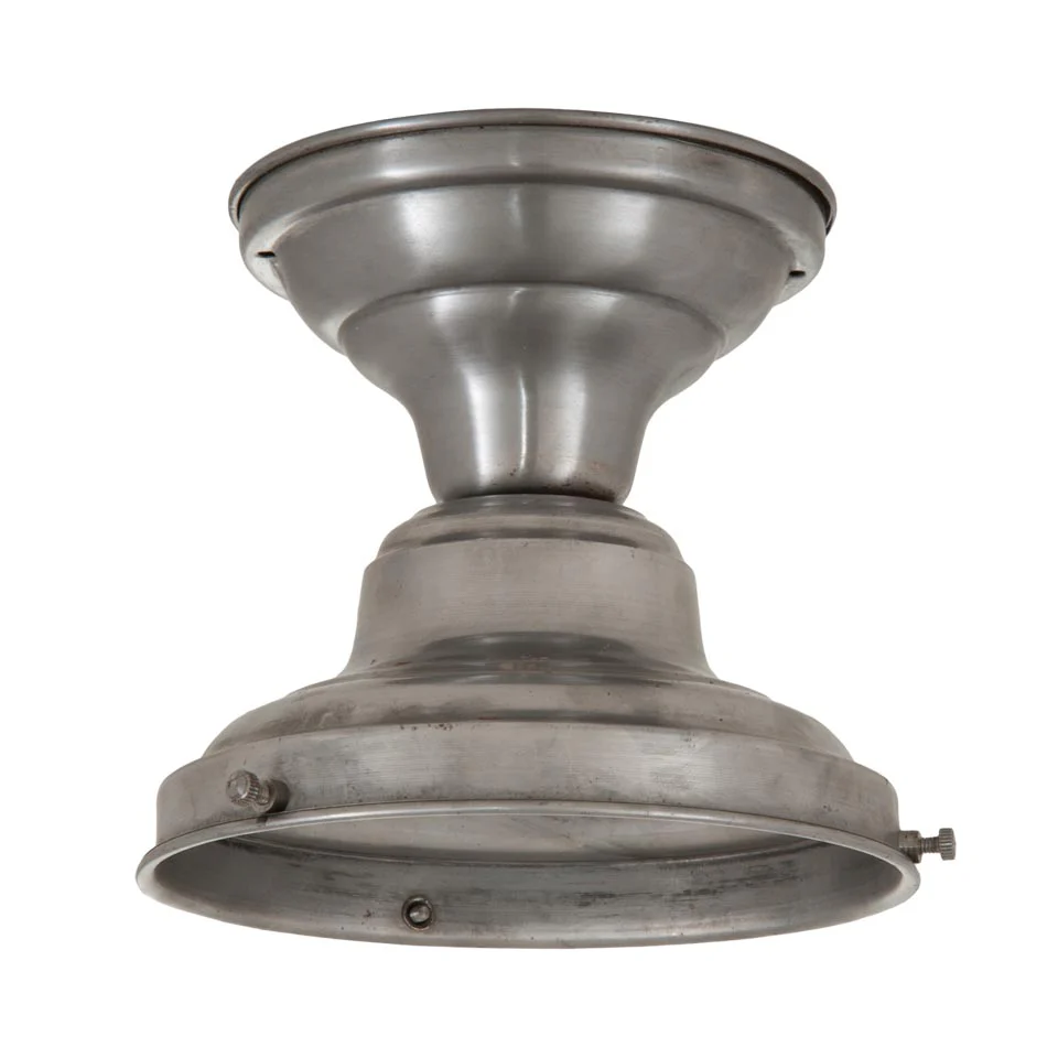 Unwired Schoolhouse Fixtures, Unfinished Steel (11871S)