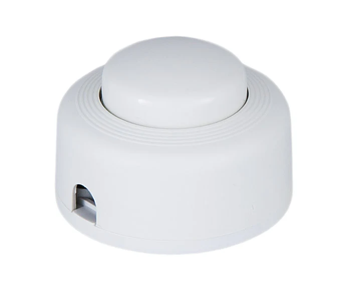 White Button Floor Switch (40126)