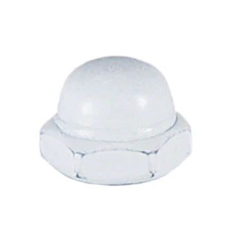 8-32F White Canopy Cap Nut (20709W)