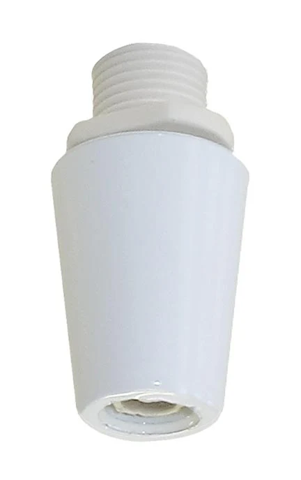 White Color, Metal Cord Grip Bushing, 1/8 IP (26930W)