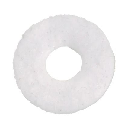 White Felt Washers, Slips 1/8IP, Three sizes available (22732)
