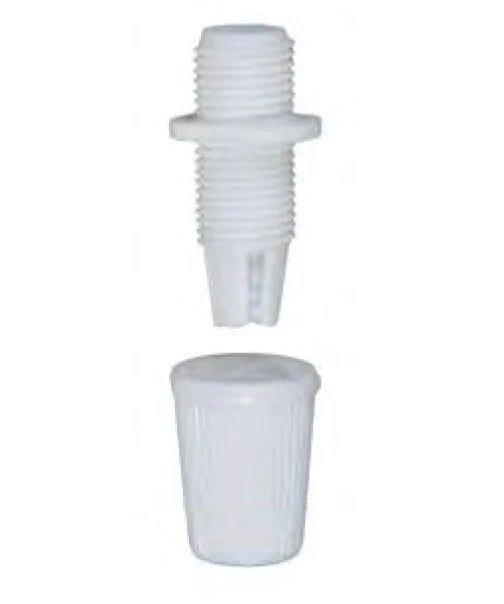 White Lamp Cord Grip Bushing, 1/8 IP (26916)