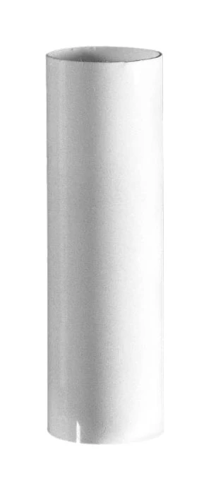 White Plastic MEDIUM Base Candle Cover, Choice of Size, 2" Through 12" (19917)