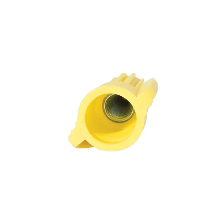 Yellow Wing Nut Wire Connector With Spring Insert (48487) - Image 2